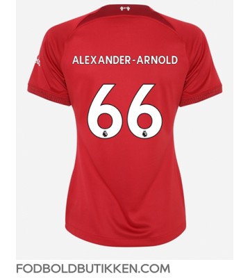 Liverpool Alexander-Arnold #66 Hjemmebanetrøje Dame 2022-23 Kortærmet